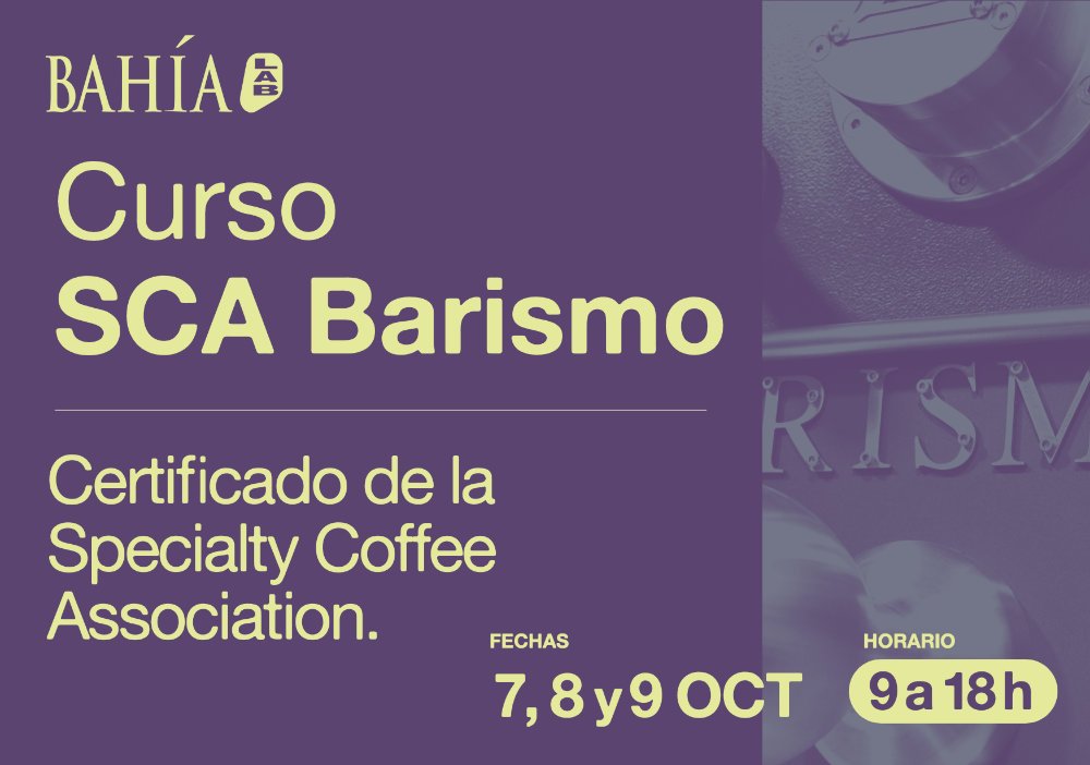 Curso SCA Barismo