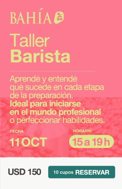 Taller Barista