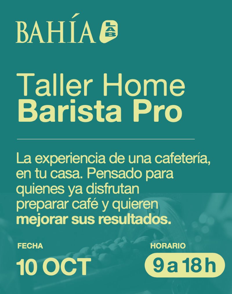 Taller Home Barista Pro