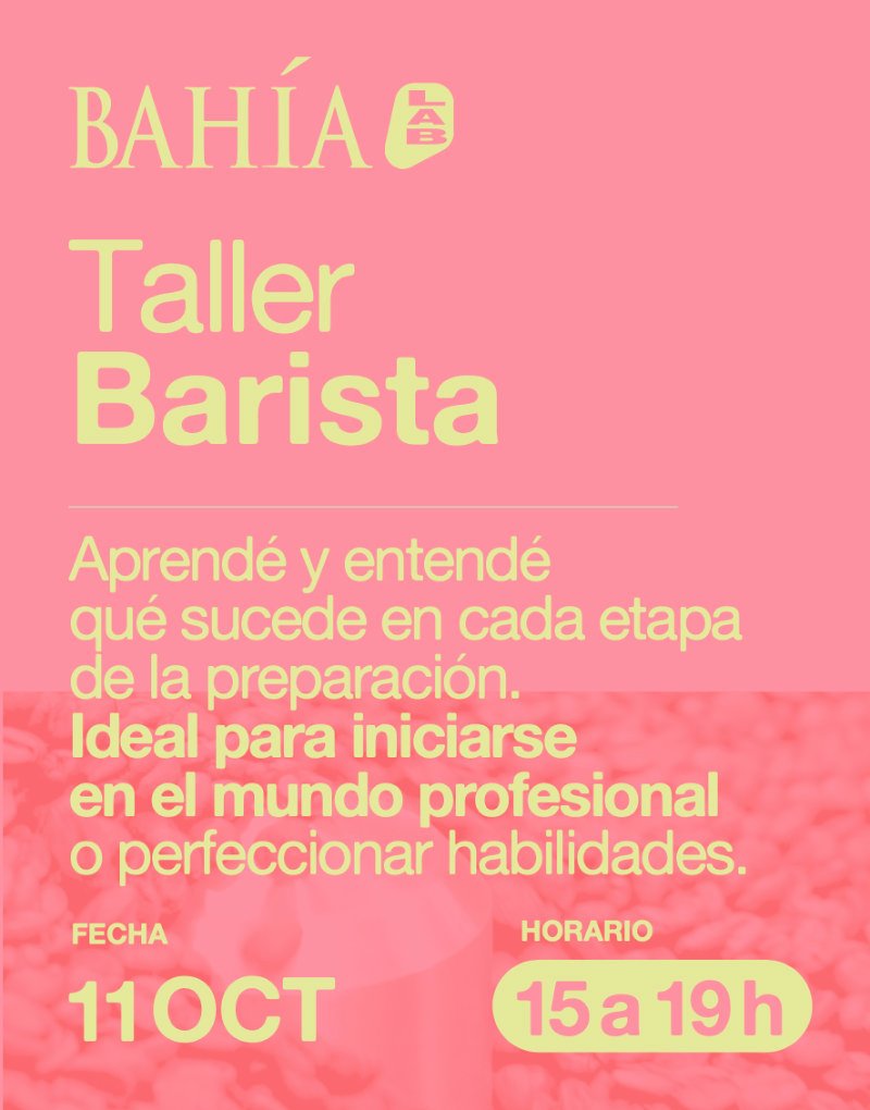 Taller Barista